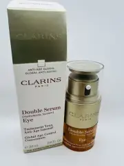CLARINS DOUBLE SERUM EYE GLOBAL AGE CONTROL CONCENTRATE 20ML NEW