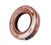 EAI 37x62x7mm FPM/FKM Oil Shaft Rotary Seal w/ Stainless Steel Spring Dbl Lip