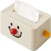 Tissue Box, Tissue Dispenser Creative Tissue Box Tissue Box Wet Wipes Dispenser Tissue Box with Cute Nose