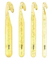 Huge Crochet Hook Set Size 12mm(O)/15mm(P/Q)/20mm(S)/25mm(U) Large Crochet