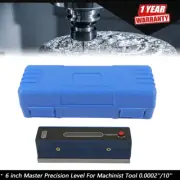 6" Heavy Duty Precision Bar Machinist Level 0.0002''/10' Accuracy 150mm Length