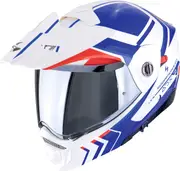 Scorpion ADX-2 Lewis, flip up helmet , color: White/Blue/Red , size: M
