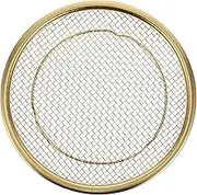 GREENADSCAPE Sturdy Stainless Steel Strainer Sink Drain Strainer Deep Frying Basket Roasting Tray Easy to Clean and Maintain