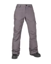 Volcom Knox Insulated Gore-Tex Women's Snow Pants, Dusty Lavender, X-Large