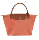 NWT LONGCHAMP Le Pliage Type S Small Handheld Tote Blush Orange 100% AUTHENTIC