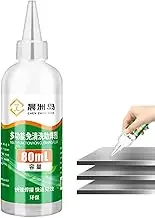 Silver Solder Flux,Metal Liquid Solder Flux for Galvanized Sheet, Copper - Quick Drying Colorless, Tasteless, No Water Cleaning Nickel Solder Flux Pochy