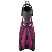 Tusa Solla Fin with Bungee Strap, Rose Pink, Small