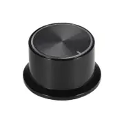 6mm Potentiometer Control Knobs For Guitar Acrylic Volume Tone Knobs Black