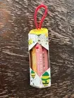 Burts Bees Mistletoe Kiss Lip Balm Gift Set Pink Shades 3 Sticks New with Box