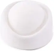 [Lawliet] Cocktail Fascinator Base Wool Air Hostesses Pillbox Hat Millinery Making A139
