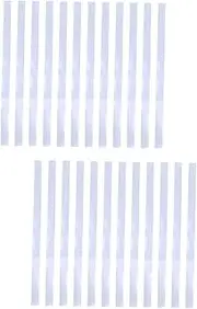 BESPORTBLE 2sets Reflective Stickers Paper for Tachometer High Reflective Adhesive Tape Strips for Digital Photo Speedometer Optimal Visibility and Compatibility with Optical Meters 12pcs*2