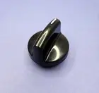 8339850 Miele Cooktop Programme Knob Black D 38MM KD
