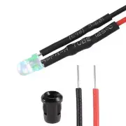 10Set DC12V 3mm Pre Wired LED with Holder Fast-Flashing Light 6mm Panel Mount