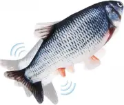 Tocirelo Cat Toys Flopping Fish with Catnip, Moving Toy Interactive Carp