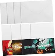 Garneck 12 Sets Halloween Invitation Cards with Envelopes Festive Note Cards for Cute Halloween Patterns for Friends and Family Celebrations