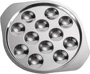 OHPHCALL 1Pc Snail Plate Premium Escargot Dish for Seafood Appetizers More Food Grade Design for Serving Baking