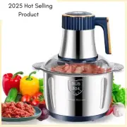 5L Electric Meat Grinder Food Processor Fruits Blender Veg-Chopper Sausage Maker