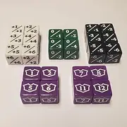 Counter Dice Bundle for Use with Yawgmoth Deck & Other Agatha's Soul Cauldron Decks