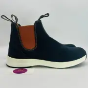 Blundstone Men's 2147 Suede Blue Leather Pull On Chelsea Boots 9 UK/ US 10