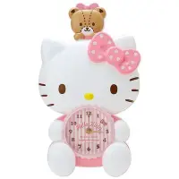 在飛比找Yahoo!奇摩拍賣優惠-現貨日本進口 kitty三麗鷗 造型壁掛鐘