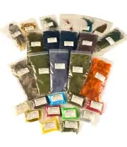 Fly Tying Material Feather Bulk Starter kit by Muskoka Lifestyle Products, USA