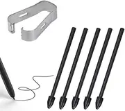 5 Replacement Tips for Galaxy Tab S8 / Tab S8+ Plus/Tab S8 Ultra/Tab S7 / S7+ Plus / S7 FE/Tab S6 / S6 5G / S6 Lite Touch Stylus S Pen Set Tools Pen with Puller