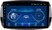 9 Inch Android 8.1 Car Navi Multimedia Player Radio Video Audio Stereo Compatible for Benz Smart (2016-2018) GPS Navigation System SWC FM Mirror Link Bluetooth (1G+16G)