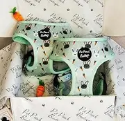 Mint Choc Chip Easter Bunny Dog Harness M