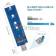 USB Adapter M.2 SSD to USB 3.0 Adapter NGFF SATA B/B+M Key M2 SSD 5 Gbps New
