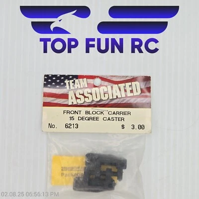 Team Associated 6213 Front Block Carrier 15 Degree Caster For RC10
