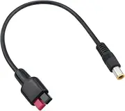 ZZLZX 1ft/30cm 16AWG DC Power Solar Panel Connector Cable, 45A to DC 8mm, Compatible with Solar Panel, Portable Power Station, Boat