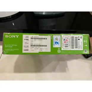 SONY Blu-ray/DVD Player BDP-S1500（贈藍光海洋王國）