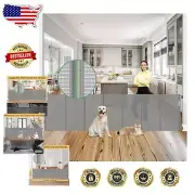 Extra Wide 200-Inch Retractable Baby Gate & Pet Barrier - Safe & Stylish