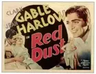 Red Dust Poster Clark Gable Jean Harlow OLD MOVIE PHOTO