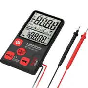 ADMS7 Portable Digital Multimeter Large 3.5" LCD 3-Line Display Voltmeter With Voltage NCV Resistance Ohm Hz Tester