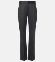 [The Row] The Row Selvie cashmere straight pants AU 12 grey