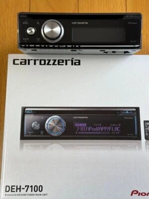 Pioneer Carrozzeria DEH-7100 1DIN CD USB Bluetooth Car Audio 200 Watts New