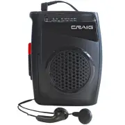 Craig Stereo Cassette Player/Recorder with Earphones: Portable AM/FM Radio & ...