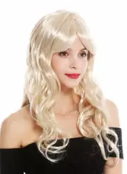 Wig Ladies Carnival Long Wavy Fringe Parted Blond Mix 91164-ZA87A/ZA82