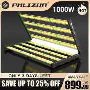 PHLIZON 1000W LED Plant Grow Lights Sunlike Full Spectrum Samsungled Commercial