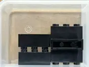 LEGO Parts - Black Brick 1 x 3 - No 3622 - QTY 5