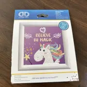 Diamond Dotz Unicorn Magic Wand DD Kit with Frame Diamond Painting Kit