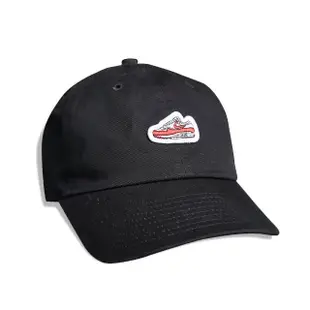 【NIKE 耐吉】Club Air Max 1 男款 女款 黑色 可調式 刺繡LOGO 老帽 帽子 棒球帽 FN4402-010