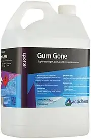 Actichem Gum Gone – Heavy-Duty Spot Remover for Gum, Paint, Grease, Inks & Adhesives | Professional-Grade, Ready-to-Use | Fast-Acting Solvent Blend