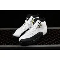 在飛比找蝦皮購物優惠-Air Jordan 12 Taxi AJ12 白黑 百搭 