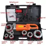 220V Electric Pipe Threading Machine Household Sleeve Portable Threading Machine
