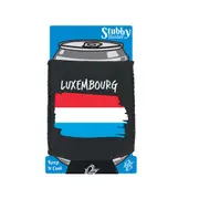 Luxembourg Country Flag Nationality - Stubby Holder With Base