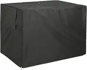 1 Pcs Dog Crate Cover, Ventilated Pet Keneel Cover, Rainproof Dust Dog Cage Covers Made with Polyester Dog Crate Cloth, Fit for Wire Dog Crate, Machine Wash & Dry