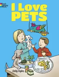 在飛比找博客來優惠-I Love Pets Coloring Book