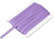 uxcell Double Fold Bias Tape for Sewing 1/3 Inch x 12 Yards Satin Pre-fold Continuous Binding Tape for Seaming Quilting Hemming Binding DIY Crafts, Light Purple